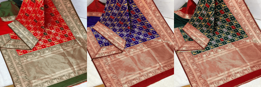 Patan Style Patola Saree Supplier