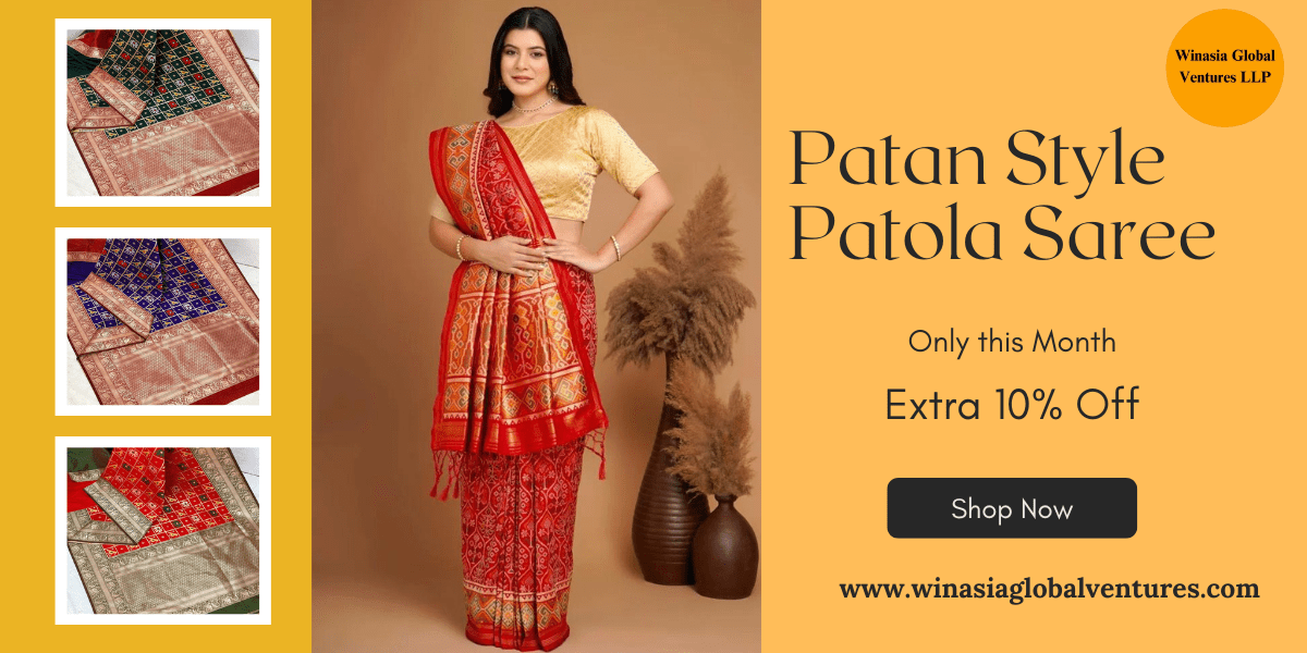 Patan Style Patola Saree Supplier